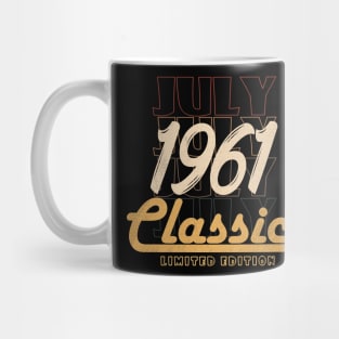 july 1961 birthday Mug